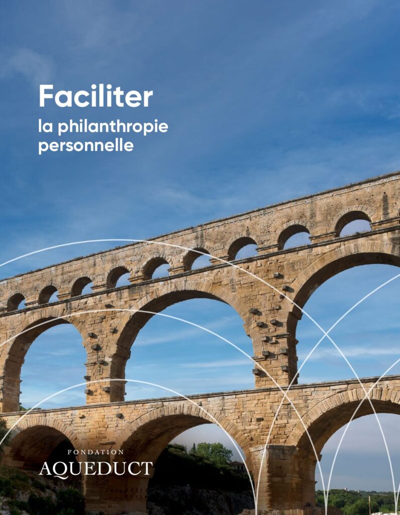 Brochure de la Fondation Aqueduct